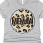 Memaw leopard circle- DTF