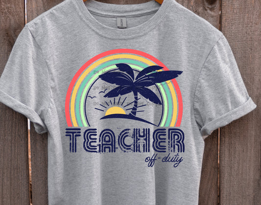 Teacher off duty-DTF