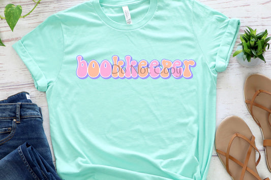 Retro occupation Bookkeeper-DTF