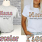 Custom Floral and Watercolor names- great for Mother’s Day - DTF