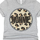 Nonnie Leopard circle- DTF