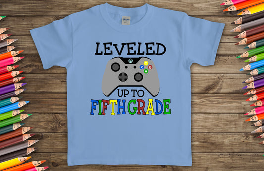 Leveled up to fifth grade- DTF