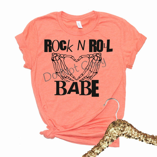 Rock N Roll Babe-DTF