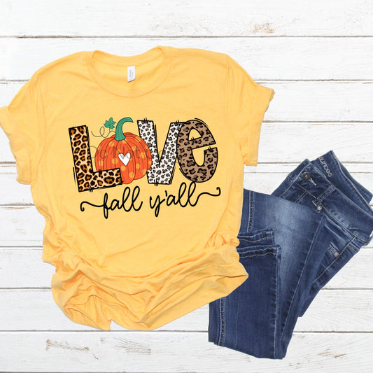 Love fall y’all-DTF