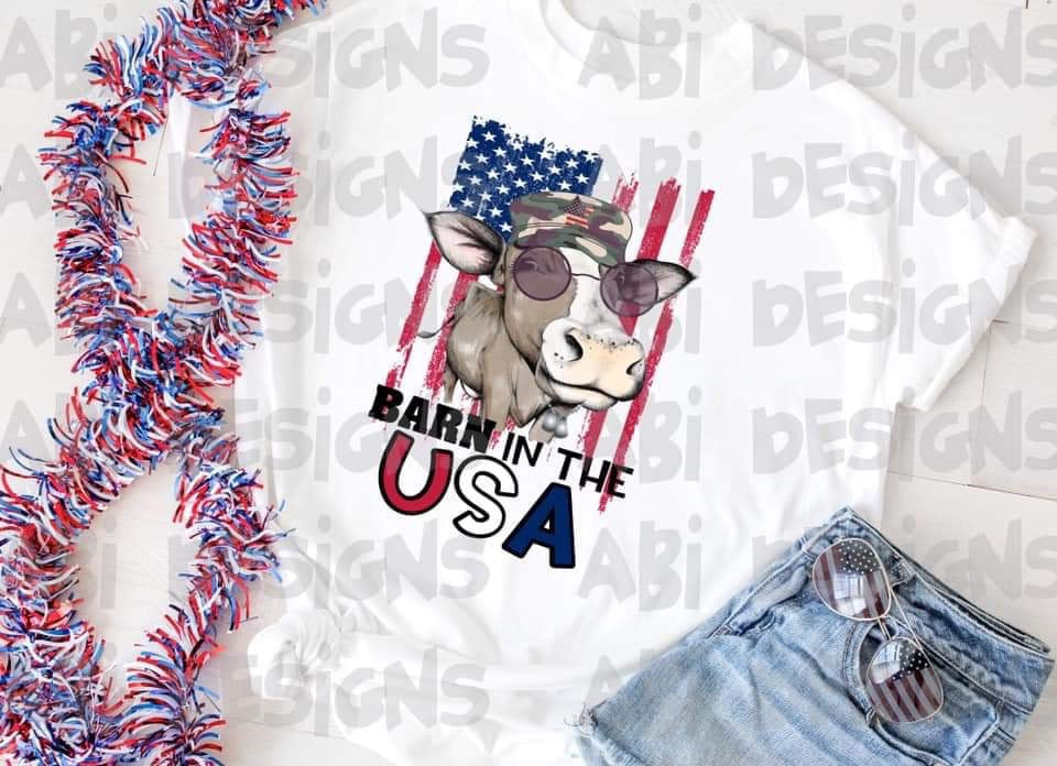 Barn In The USA-Sublimation