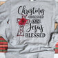Christmas obsessed Jesus blessed-DTF