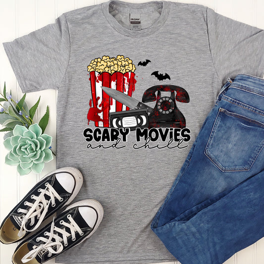 Scary movies and chill -DTF