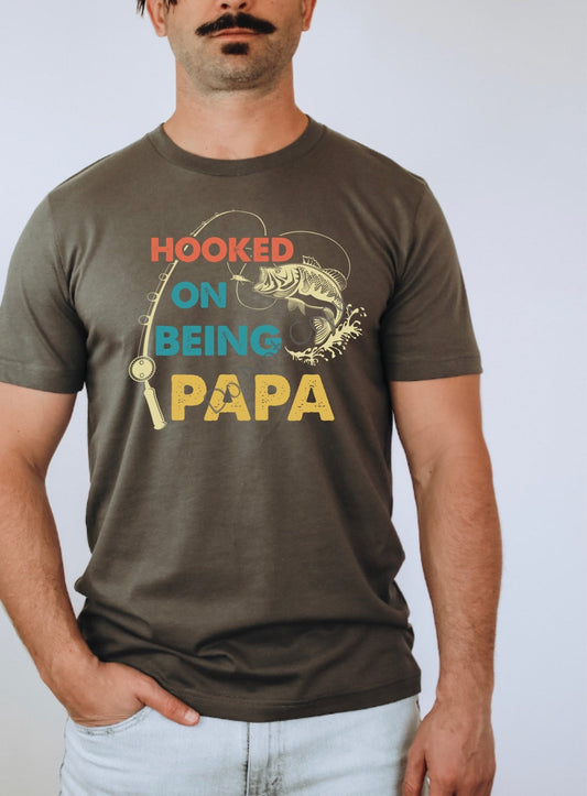 Hooked on being a papa-DTF