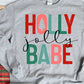 Holly jolly babe-DTF