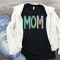 Mom floral and stripe-DTF