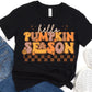 Hello pumpkin season peace sign-DTF