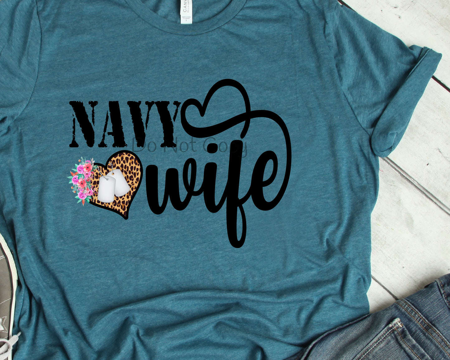 Navy wife-DTF