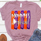 Mommy’s ghoul purple orange brush stroke-DTF