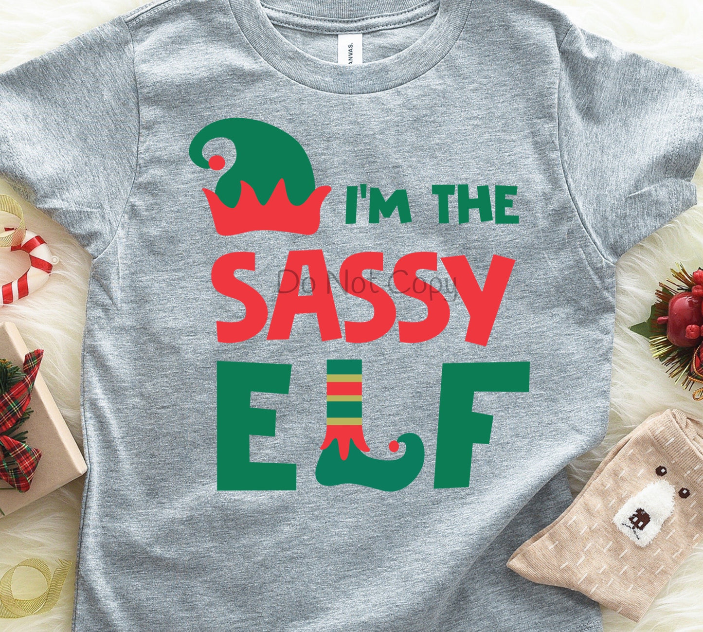 I’m the sassy elf-DTF