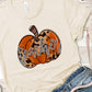 Teacher italics leopard pumpkin-DTF