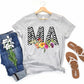 MA black white flowers bottom-DTF