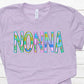 Nonna floral and stripe-DTF