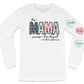 Floral- This “custom name” wears her heart on her sleeve-DTF