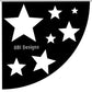 Stars stencil Sleeve