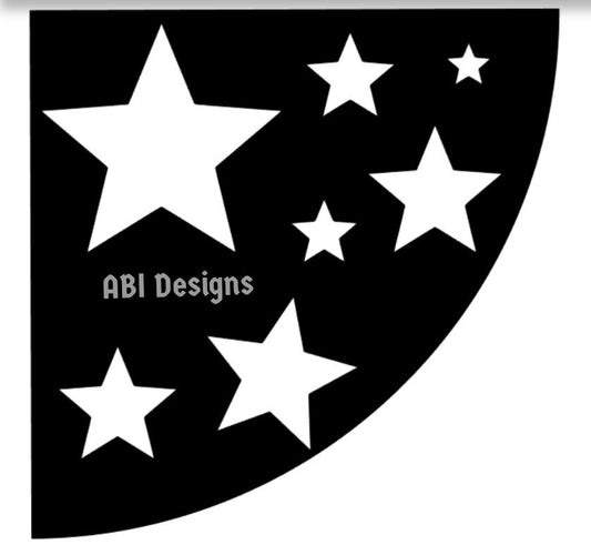 Stars stencil Sleeve