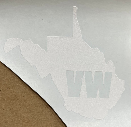 WV West Virginia pocket-Screen Print