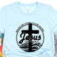 Whatever storm you’re facing Jesus-DTF