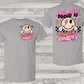 Loud mouth proud AF Archery mom(BACK)-DTF