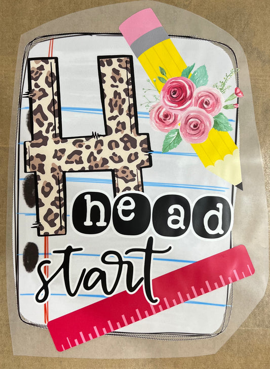 School-Head start 11”-DTF RTS