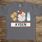 Kids Custom Christmas Designs with Names-DTF