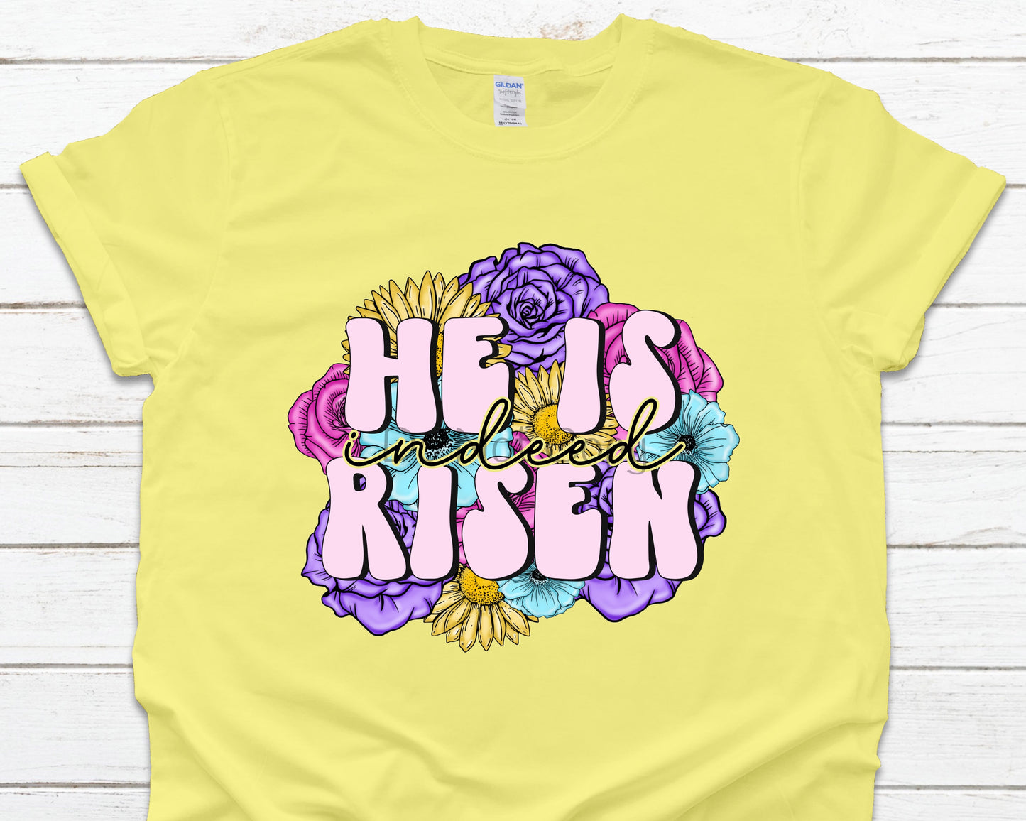 He is risen indeed-DTF