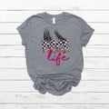 Race life pink-DTF