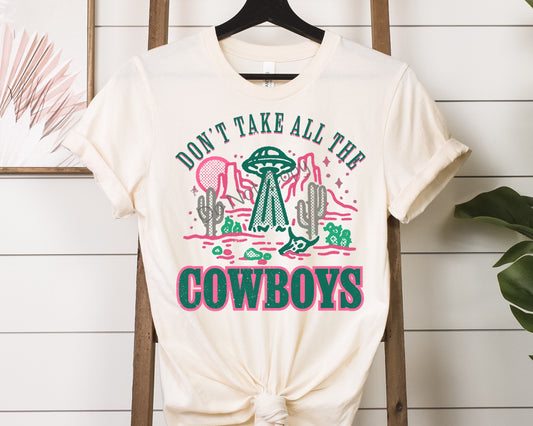 Don’t take all the cowboys pink-DTF