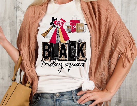 Black Friday squad leopard-DTF