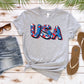USA patriotic Tie dye- DTF