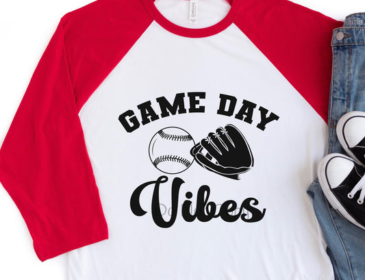 Game day vibes baseball-DTF