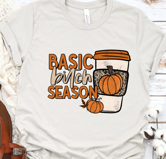 Basic bitch season-DTF