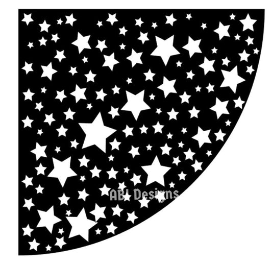 Mixture of star stencil Sleeve