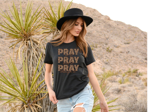 Pray on it leopard-DTF