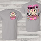 Loud mouth proud AF Baseball mom(FRONT)-DTF