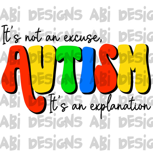 It’s not an excuse Autism-DTF