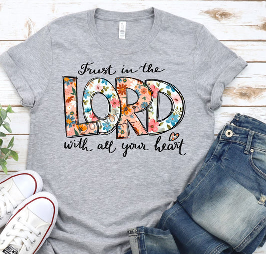 Trust in the LORD with all your heart-DTF
