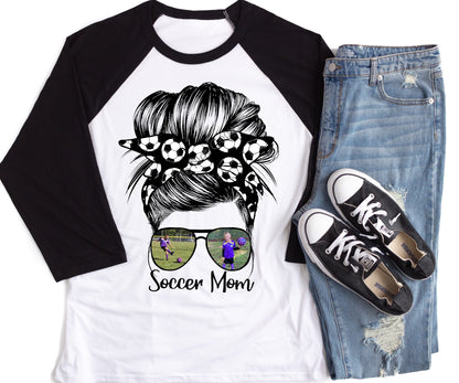 Custom Messy Bun  -DTF
