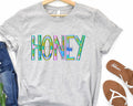 Honey floral and stripe-DTF