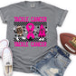 Tackle cancer football megaphone-DTF