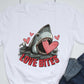 Love bites heart in sharks mouth-DTF