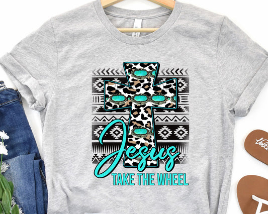 Jesus take the wheel-DTF