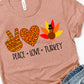 Peace love turkey-DTF