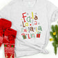 Fa la la colorful-DTF