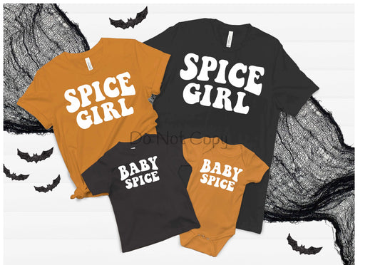Baby spice screen Print