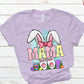 Mama pink yellow letters bunny-DTF